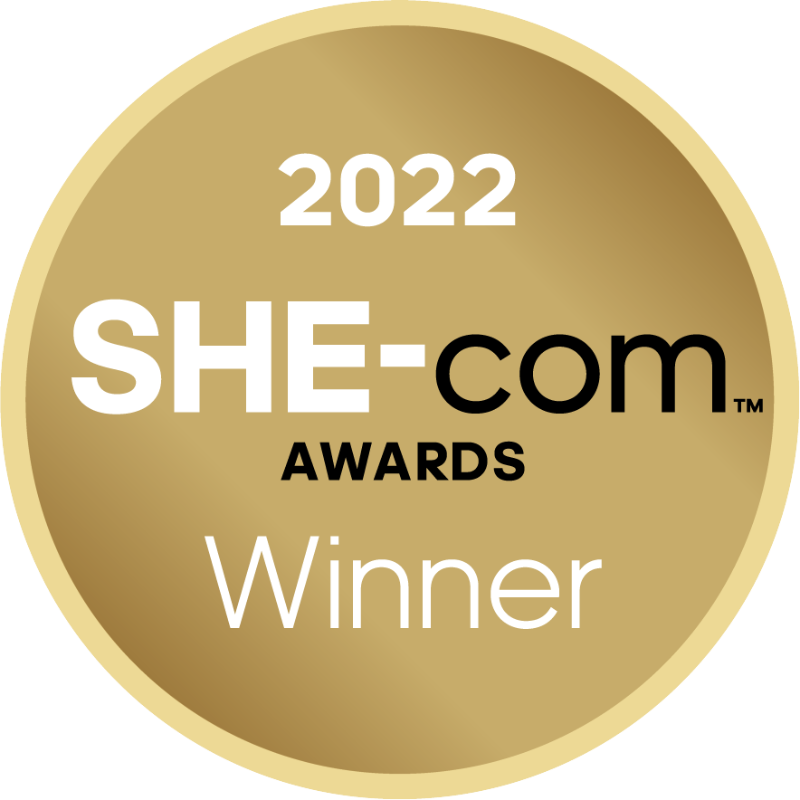 she-com awards 2022 winner