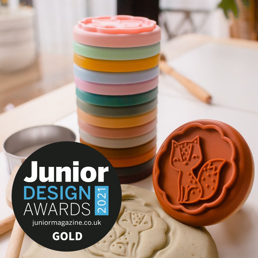Cookie Stamps Winner of Junior Design Awards - Best Creative Play 2021