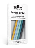 Packaged Silicone Bendie Straws by We Might Be Tiny