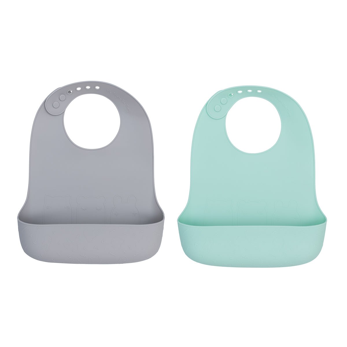 Catchie Bibs® Mint Grey