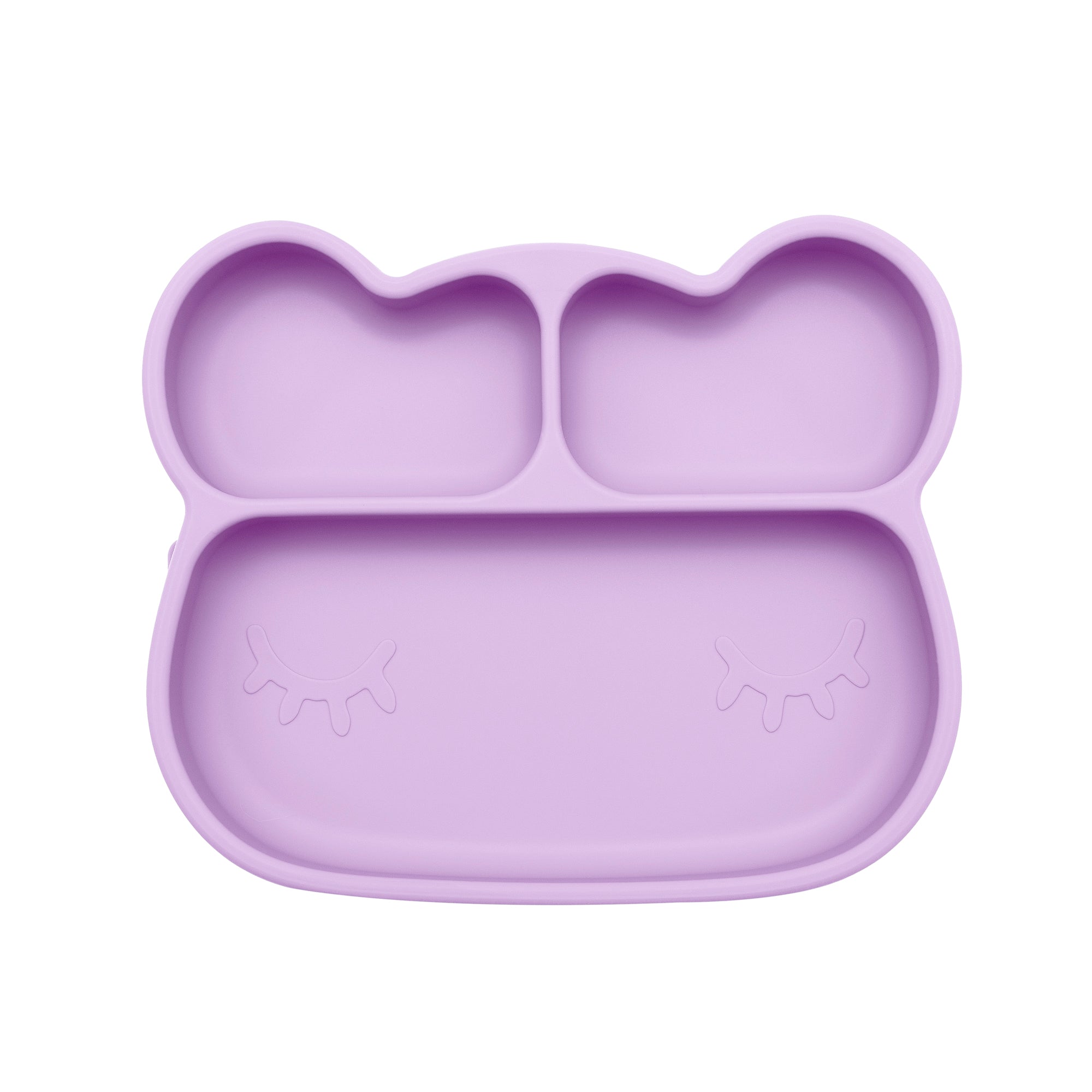 Bear Stickie® Plate - Lilac