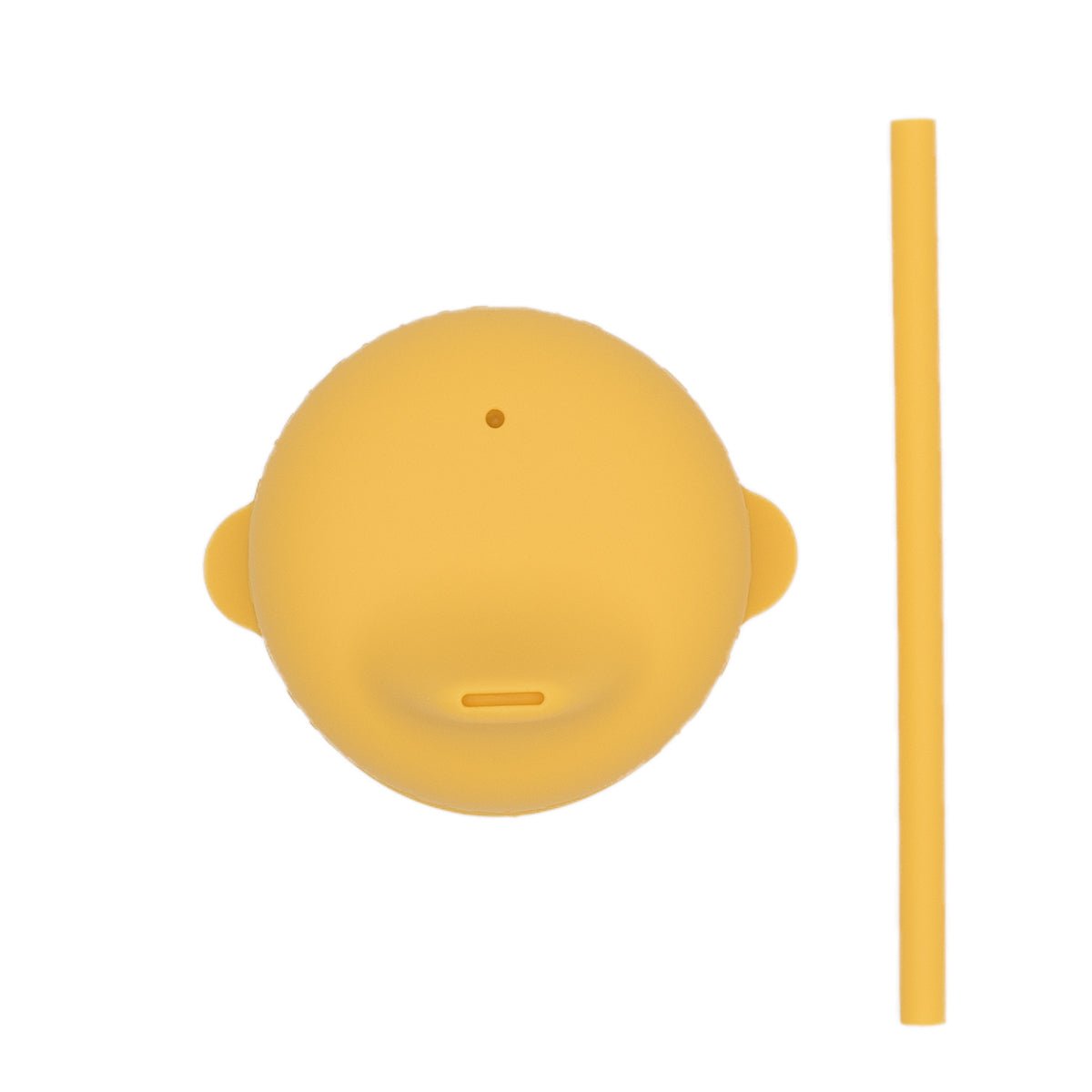 Sippie Lid  (+ Mini Straw) - Yellow
