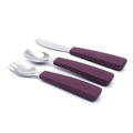 Toddler Cutlery Set in Plum