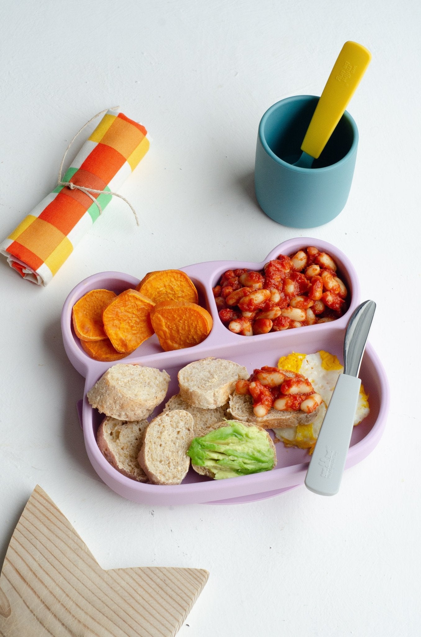 Nourishing BabyLed Weaning Baked Beans and Toast Recipe