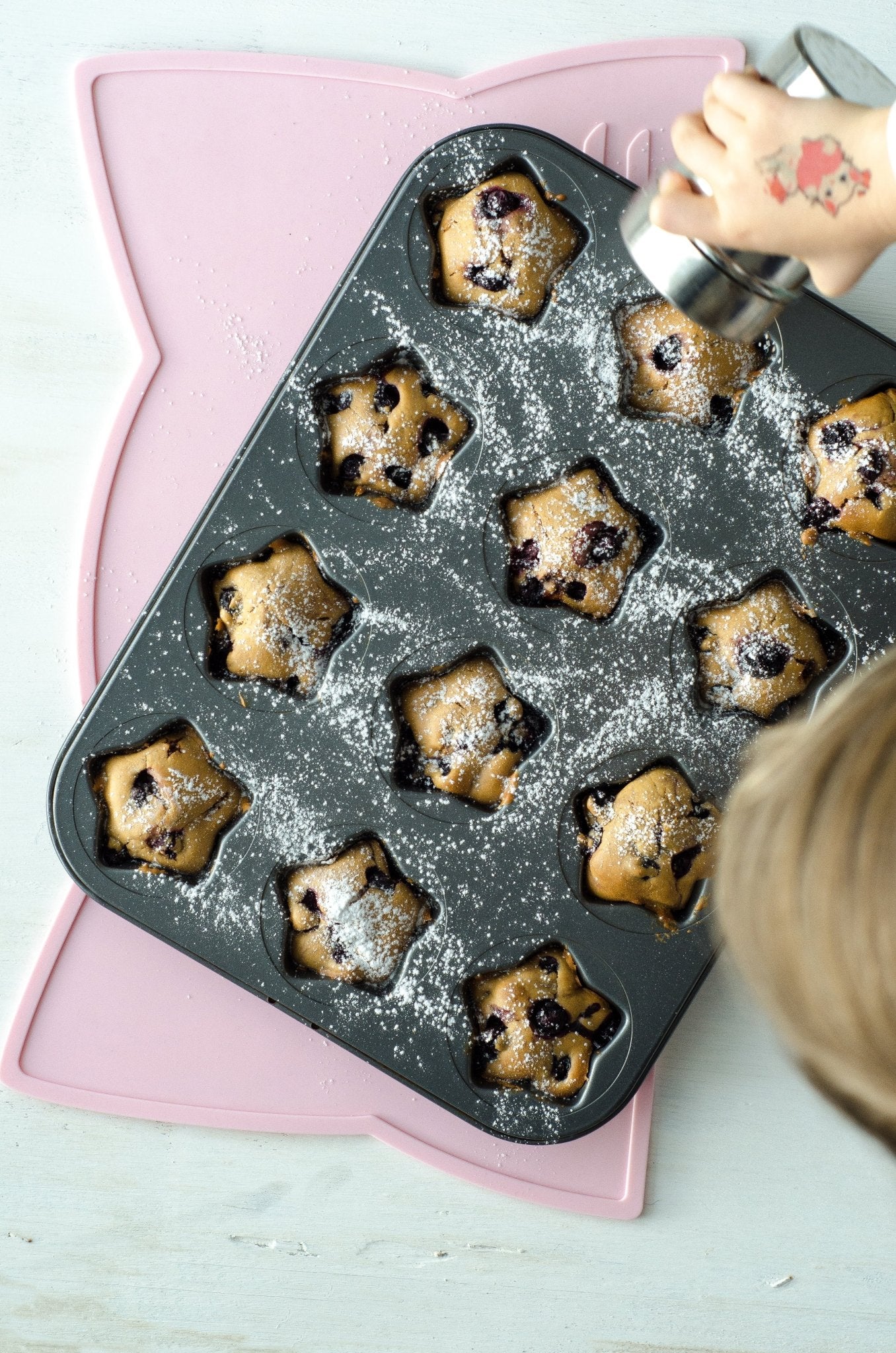 Blueberry Muffin Stars