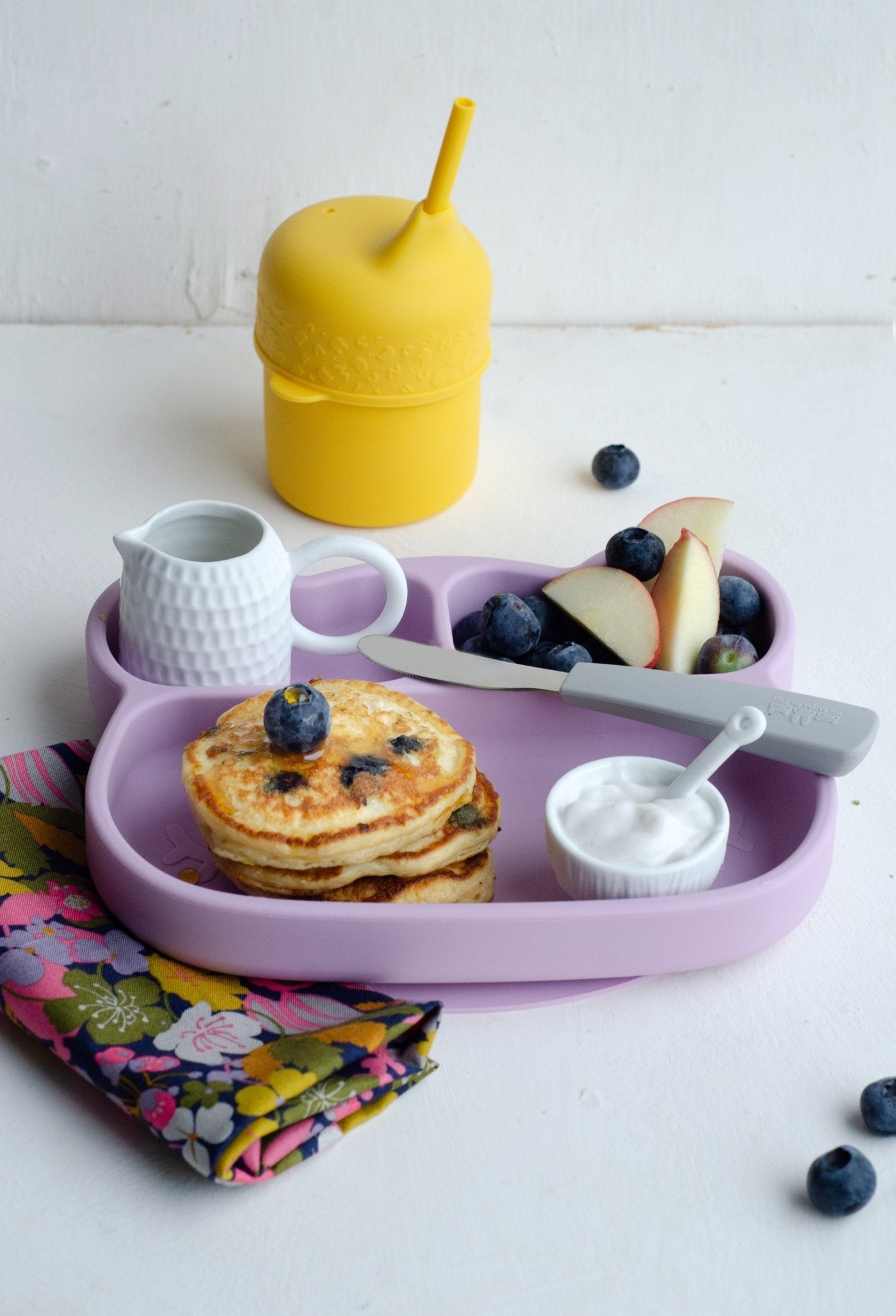 Delicious Baby-Led Weaning Recipe: Blueberry Pancakes