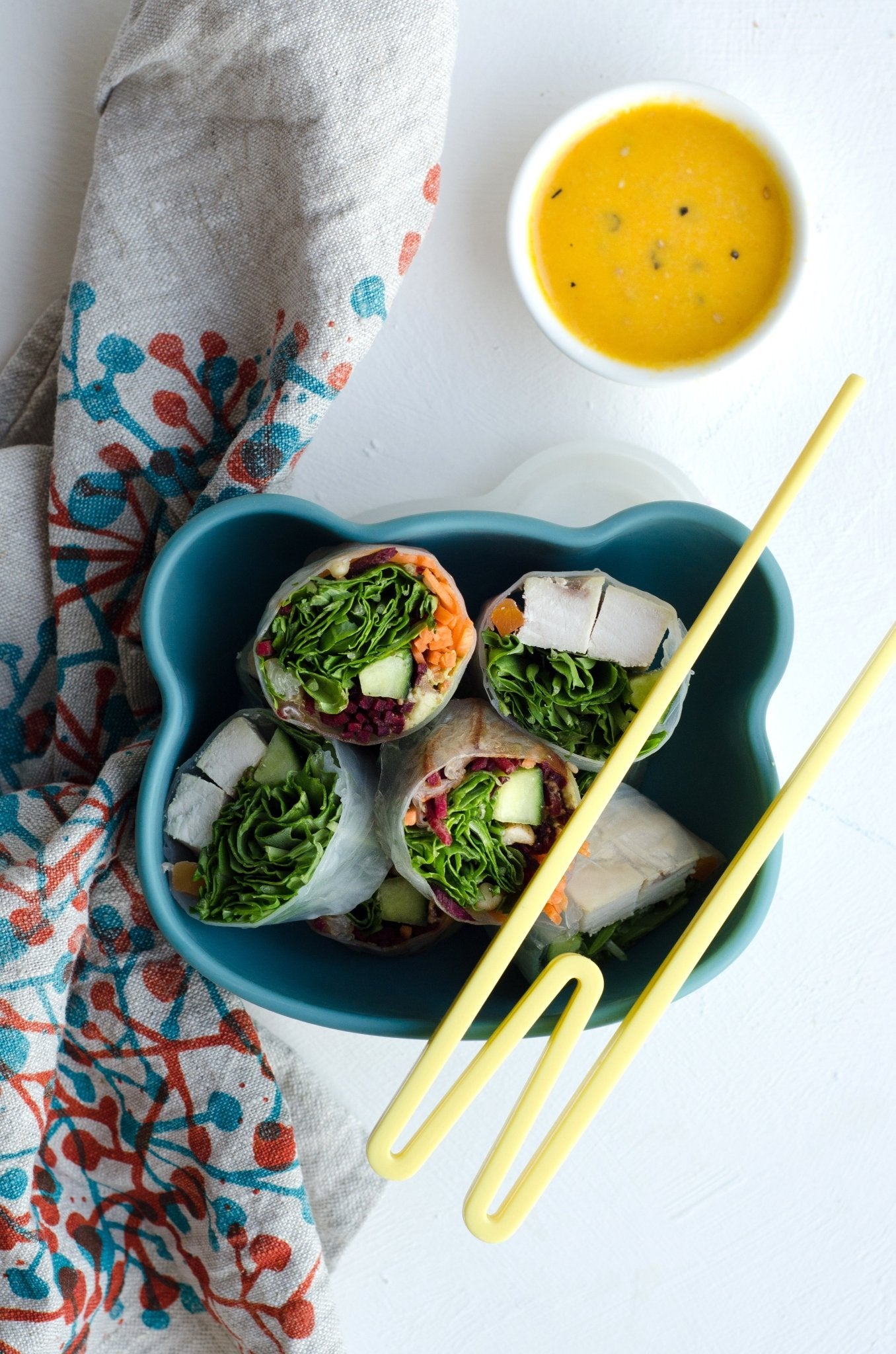 Easy Rice Paper Rolls | Toddler-friendly Snacking