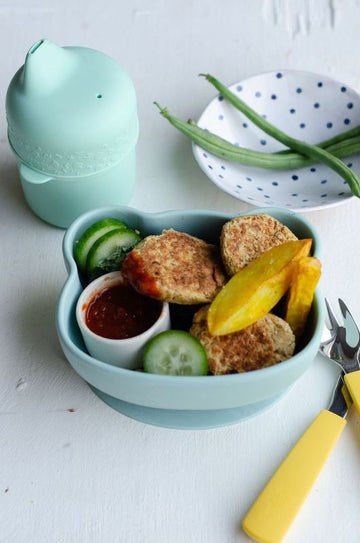 Egg-Free Falafel Mini Burgers