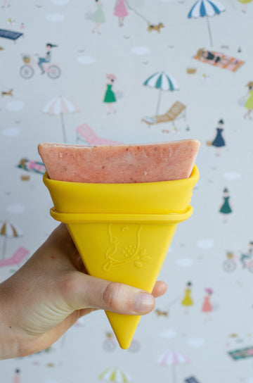 Peach & Strawberry Cream Recipe 