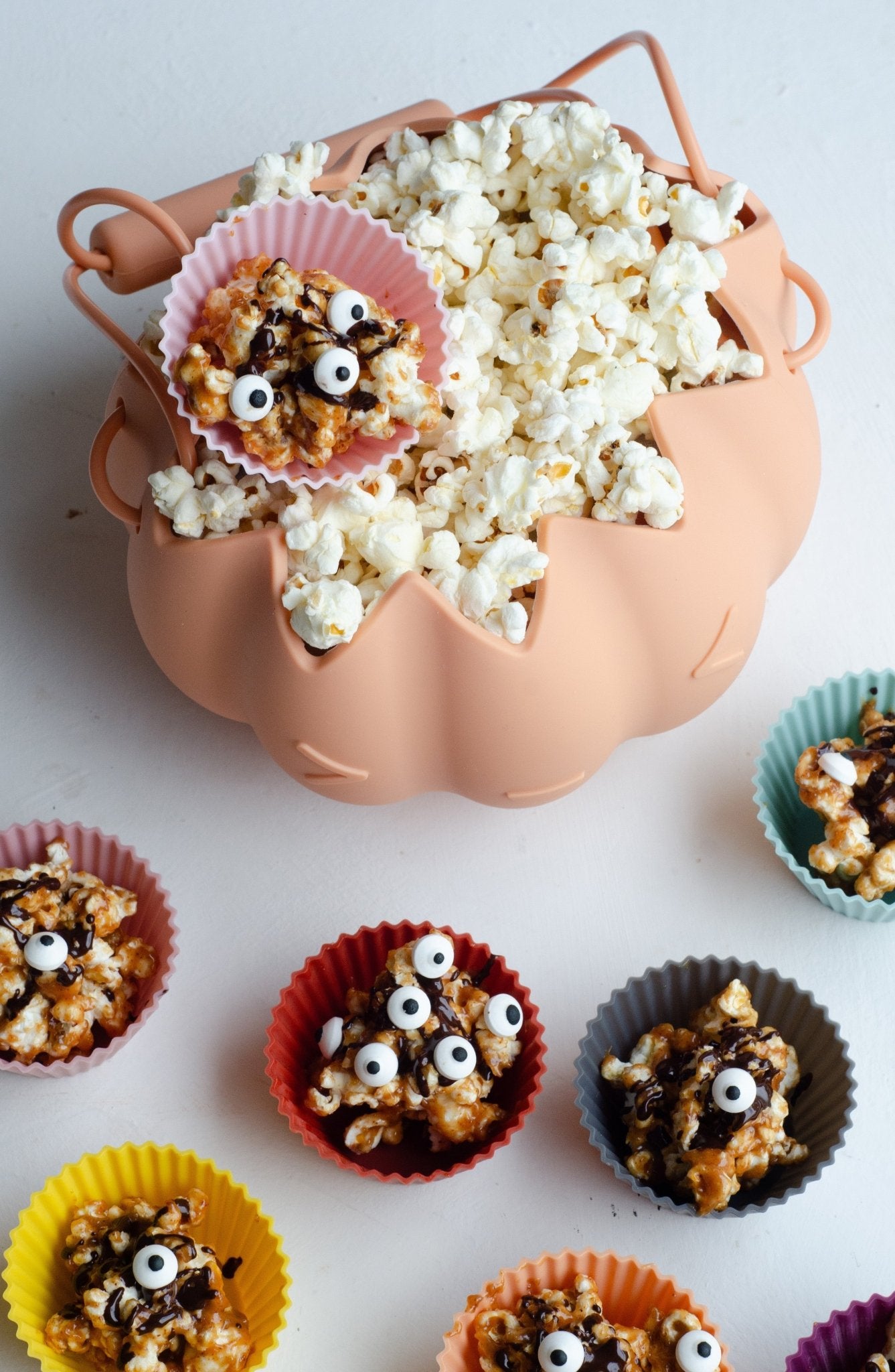 Popcorn Monsters for a Fangtastic Halloween
