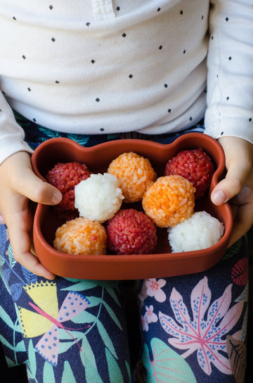 Rainbow Rice balls