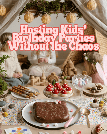 Hosting Kids' Birthday Parties Without the Chaos