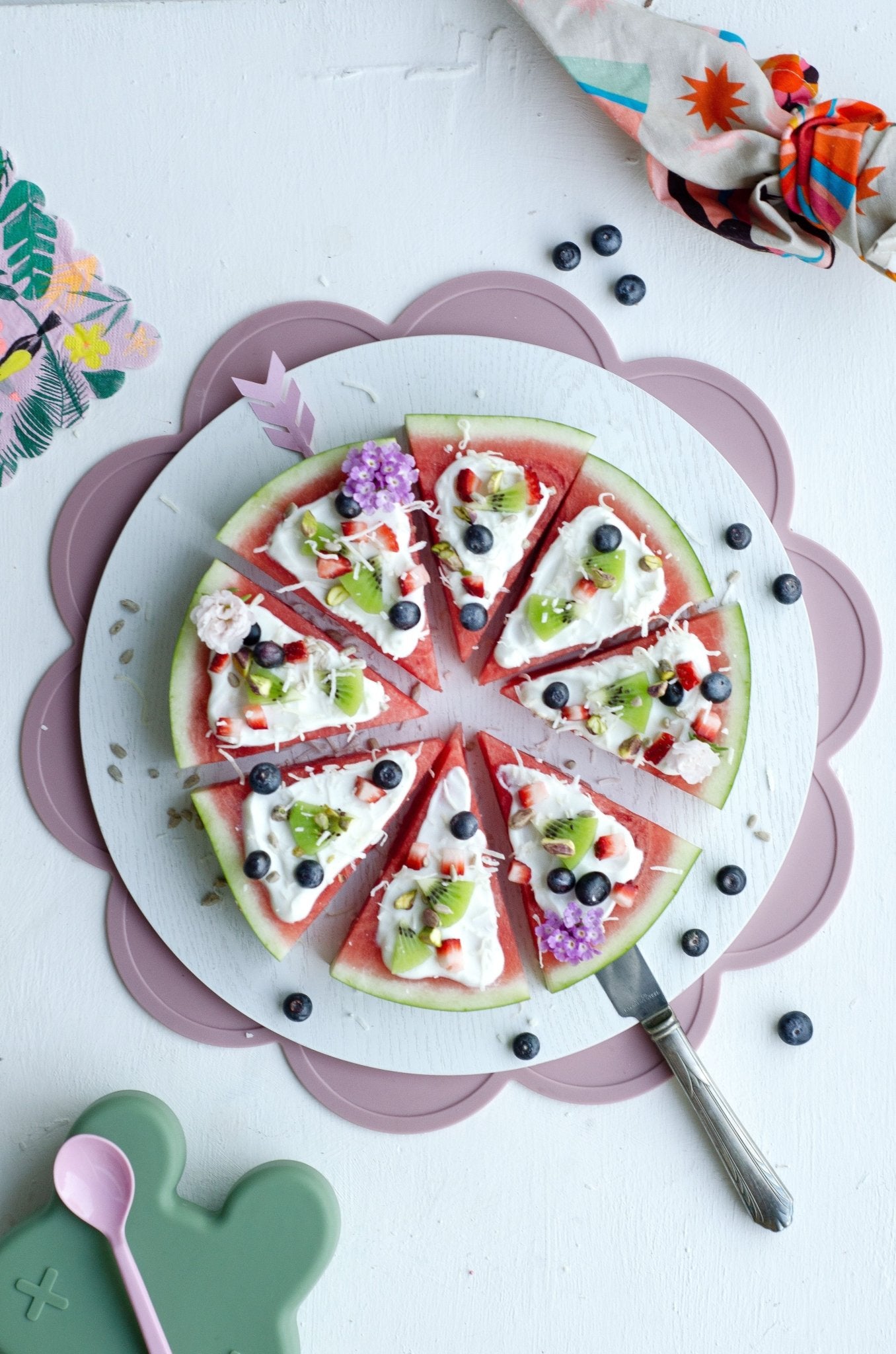 Watermelon Pizza Party Recipe