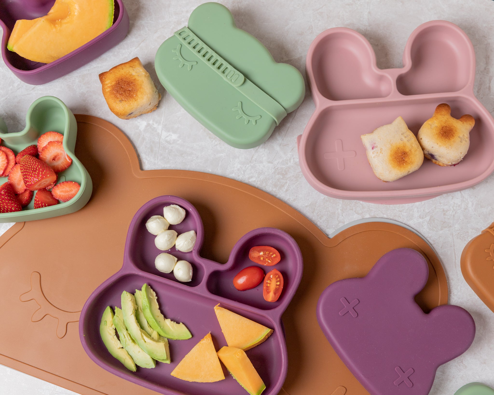 Beautiful kids dinnerware in limited edition colours