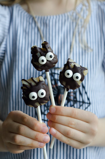 cute raw halloween snacks
