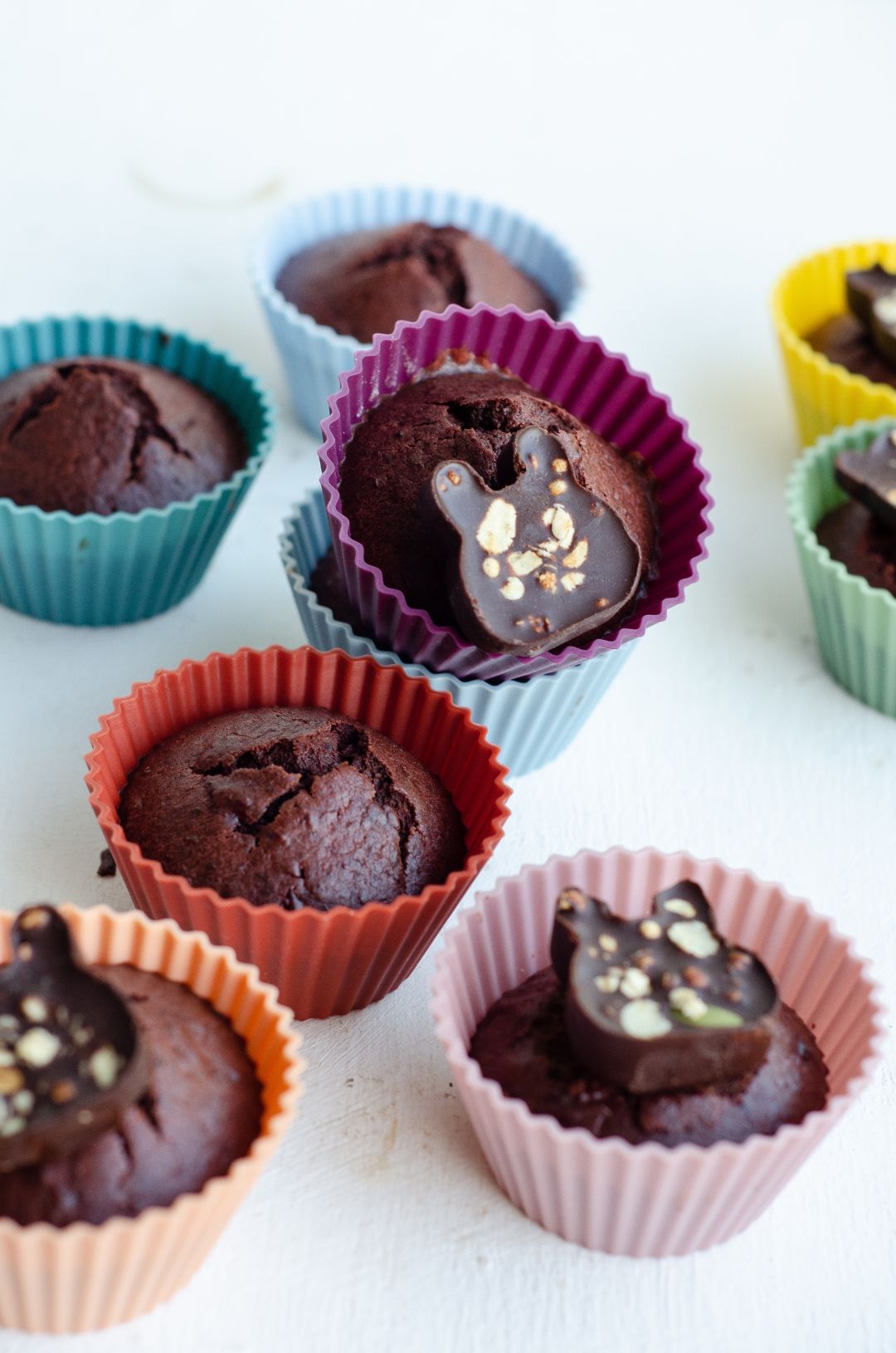 healthy beetroot chocolate muffins for easter 