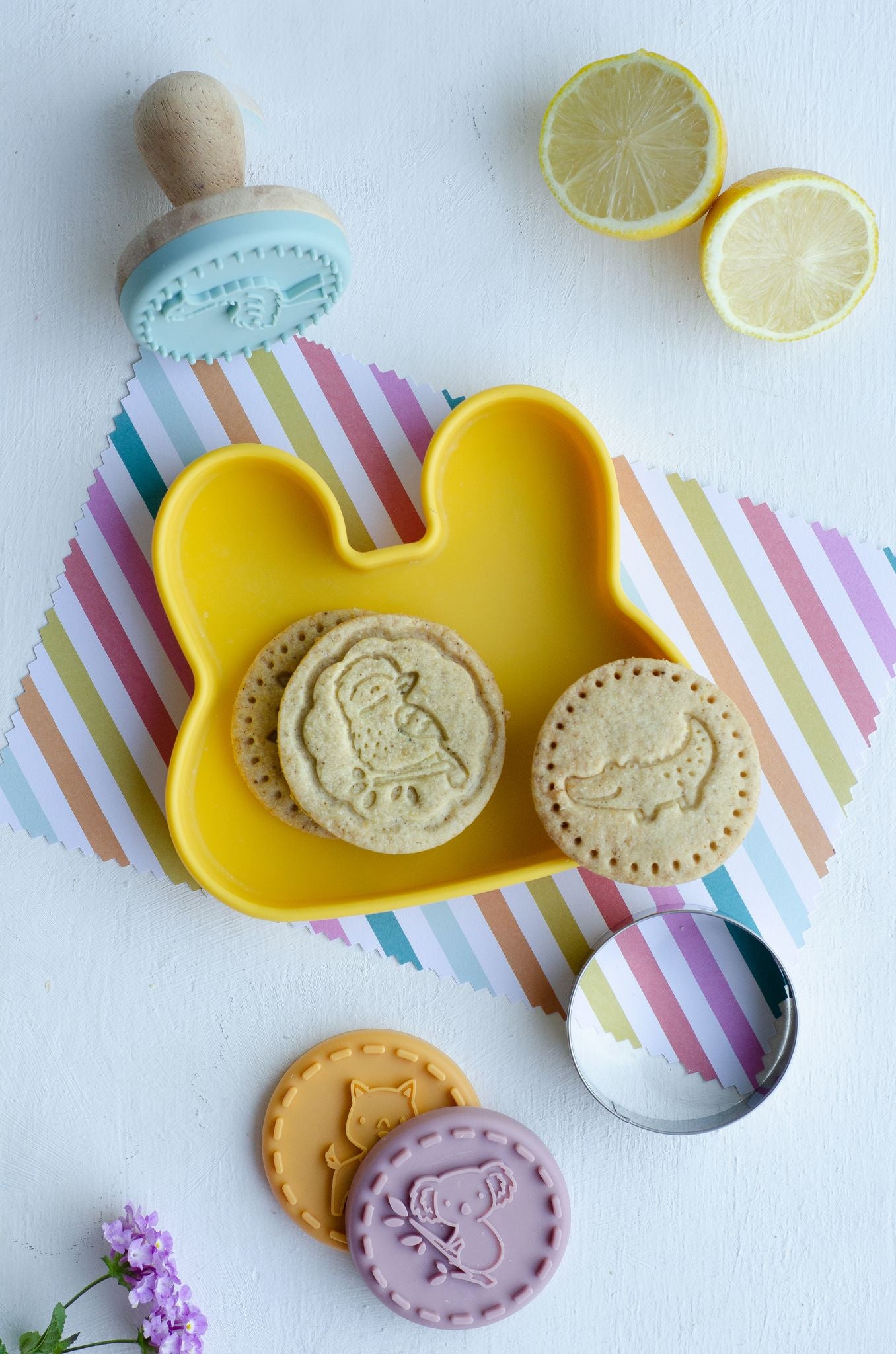 healthy lemon shortbread recipe kids