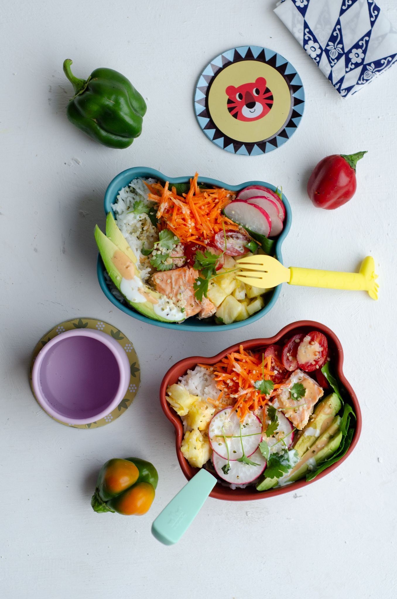 kids poke bowl