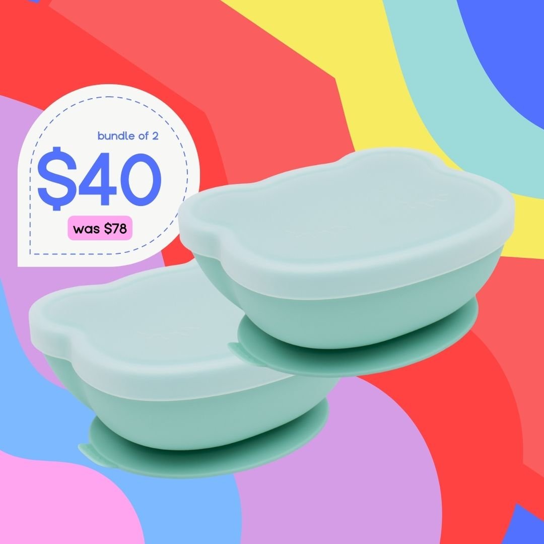 Bundle of 2 Stickie® Bowls - Mint