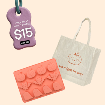Bundle of Halloween Mini Poddies® & Tote Bag