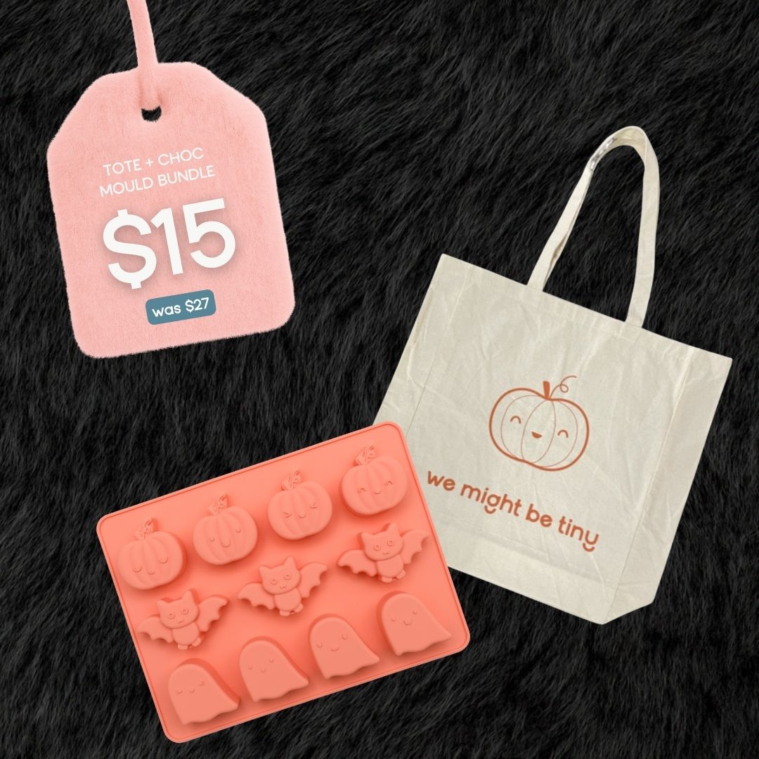 Bundle of Halloween Mini Poddies® & Tote Bag