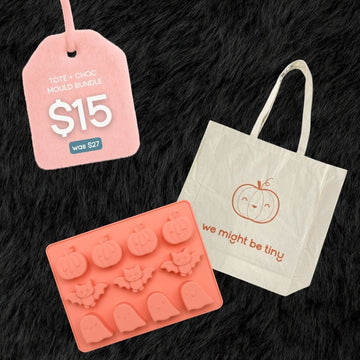Bundle of Halloween Mini Poddies® & Tote Bag