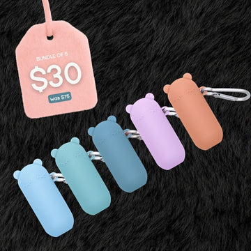 Bundle of 5 Keepie Travel Straws