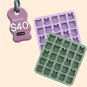 Bundle of 2 Freeze & Bake Mini Poddies® - Lilac + Sage