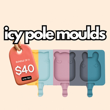 Bundle of 3 Frosties Icy pole Mould - Mystery Pack