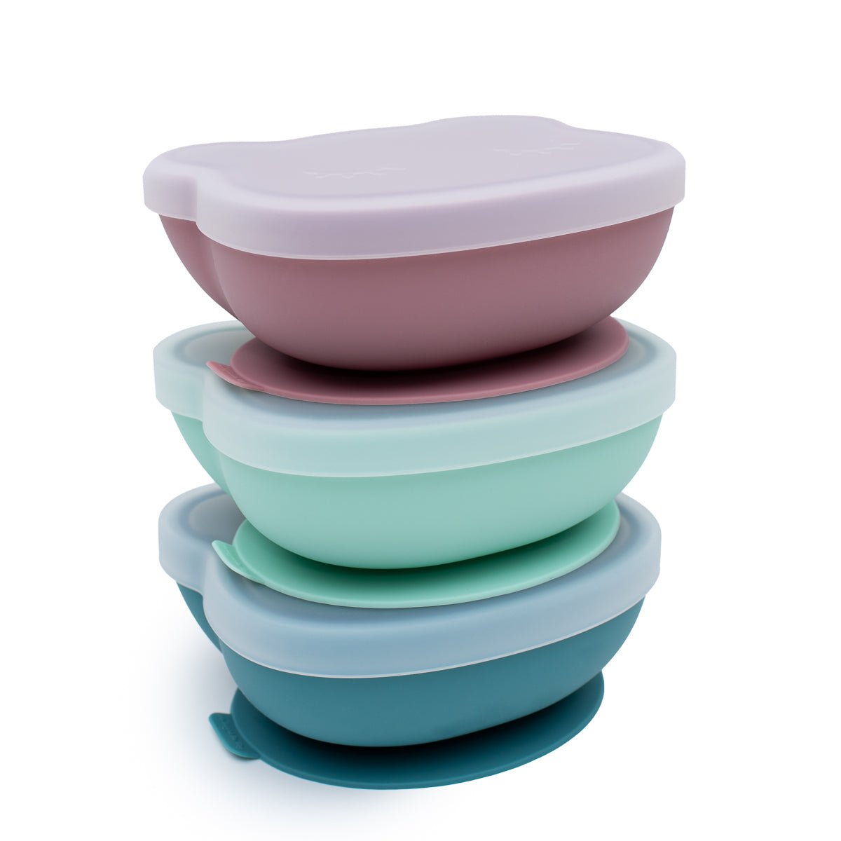 Silicone Suction Bowl - Stackable in Fridge