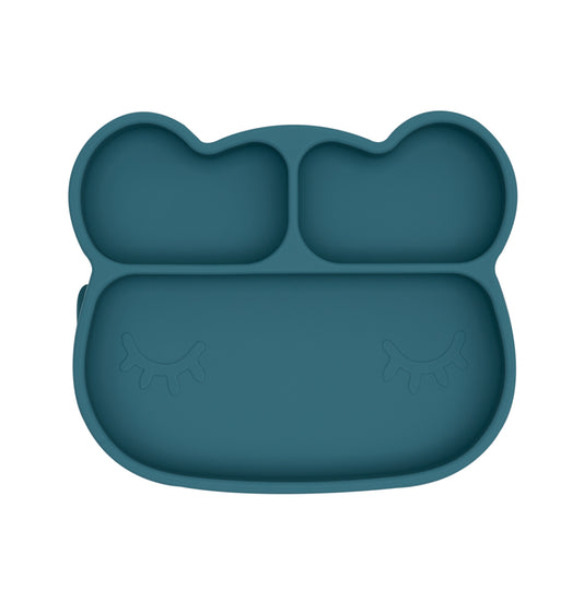 Bear suction plate for toddlers