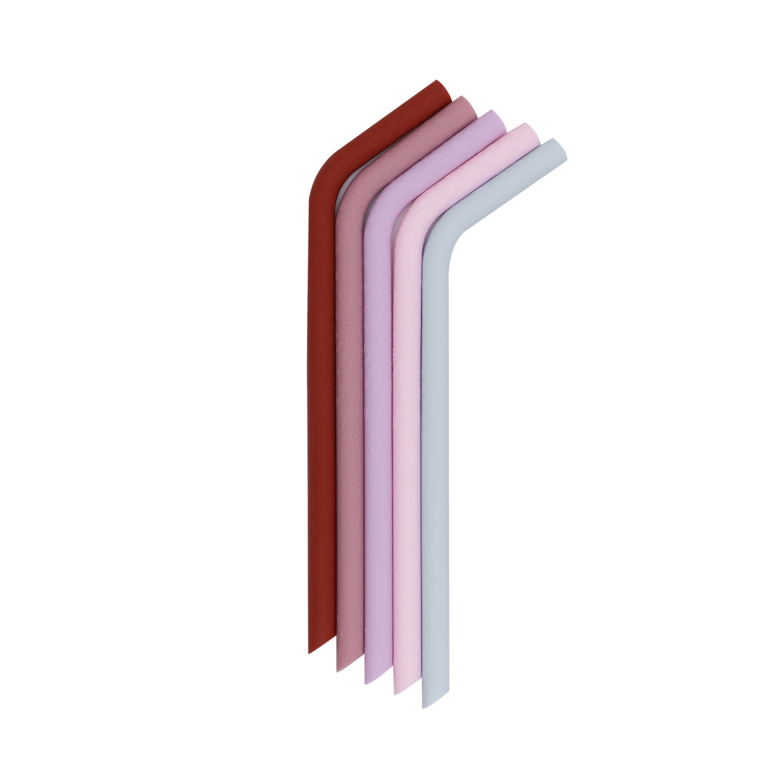 Silicone Bendie Straws in Earth & Blooms