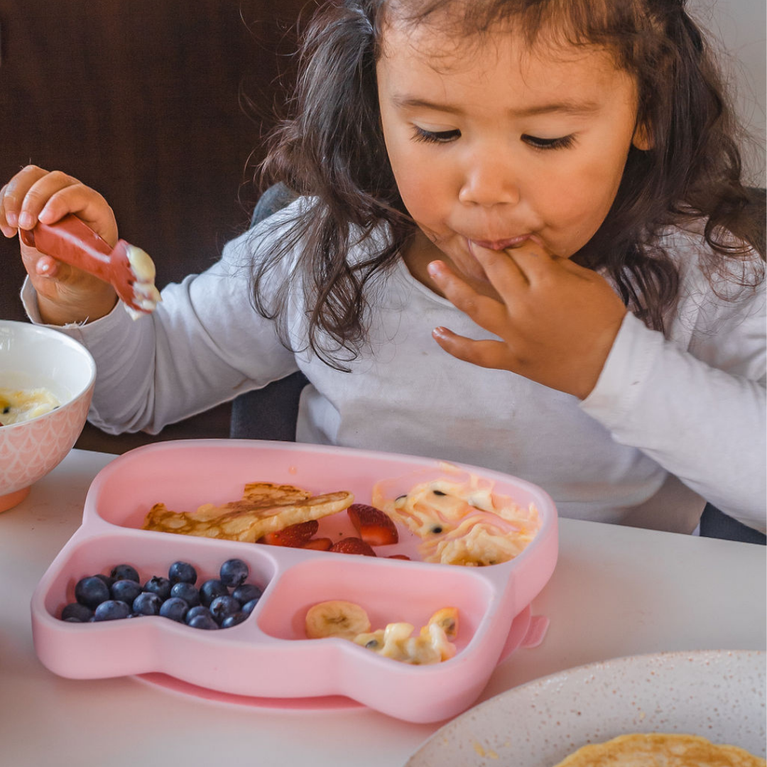 Cat Stickie® Plate - Powder Pink