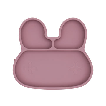 Bunny Stickie® Plate - Dusty Rose (clearance)
