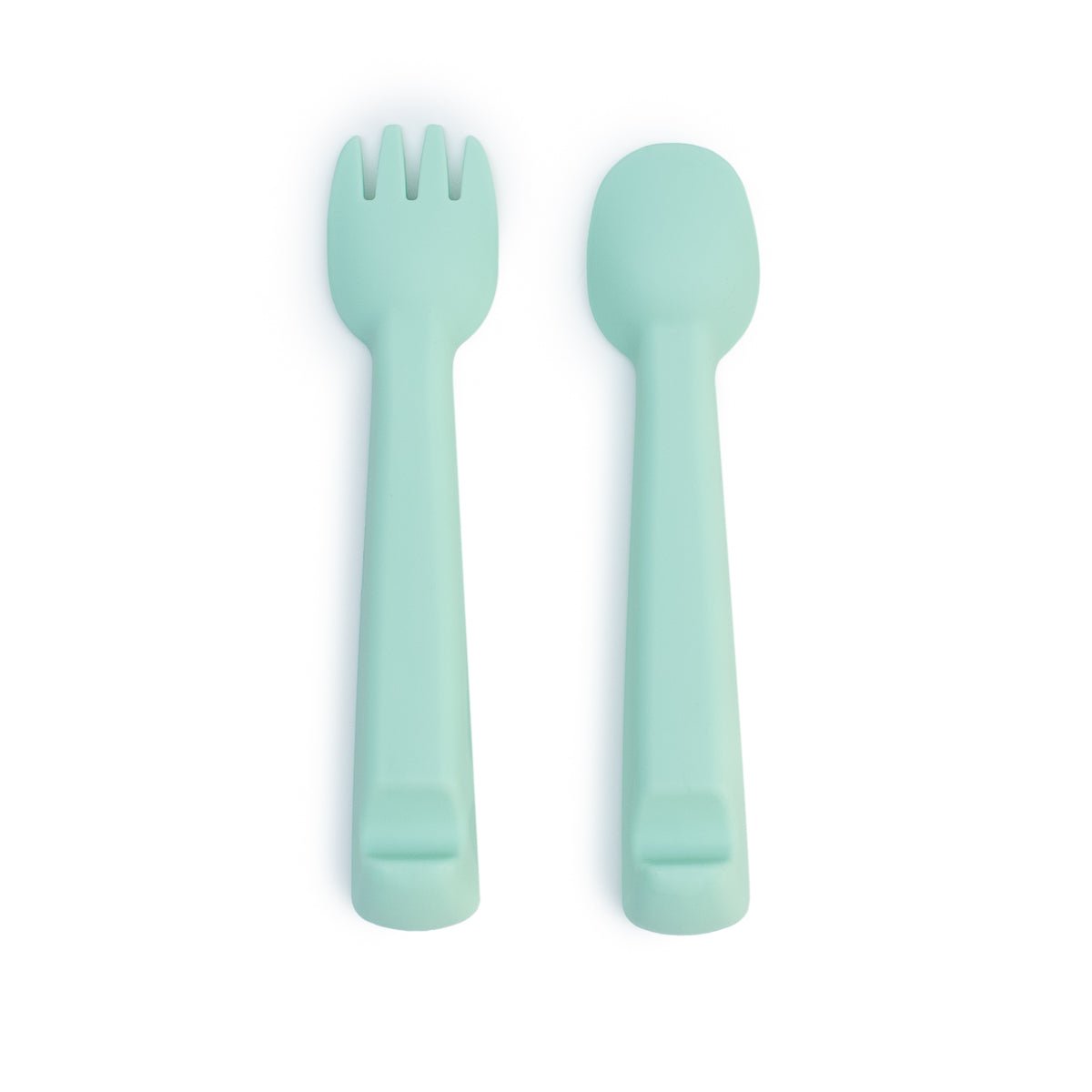 Feedie® Fork & Spoon Set - Mint