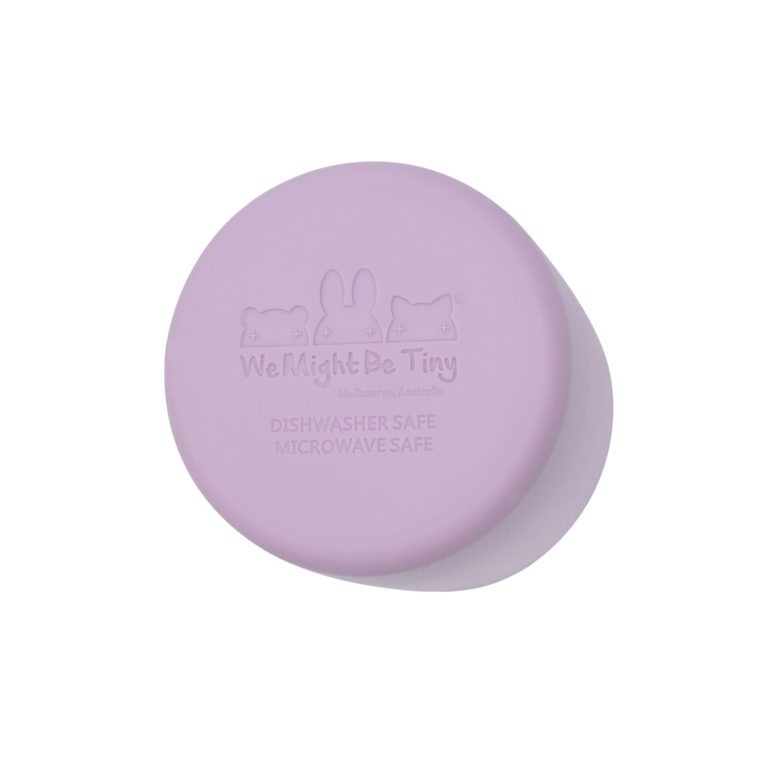 Bottom of Silicone Grip Cup in Lilac