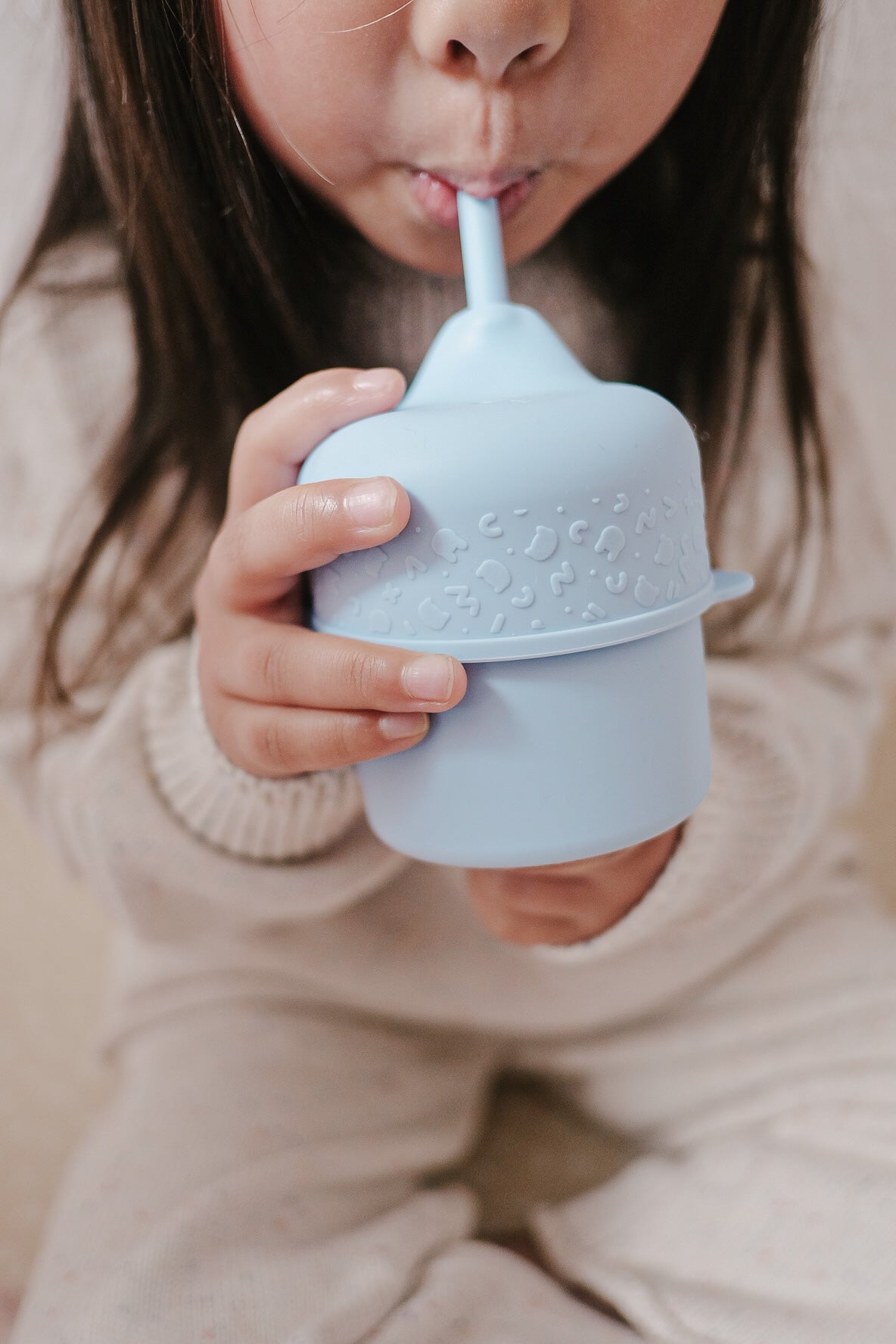 Sippie Lid  (+ Mini Straw) - Powder Blue