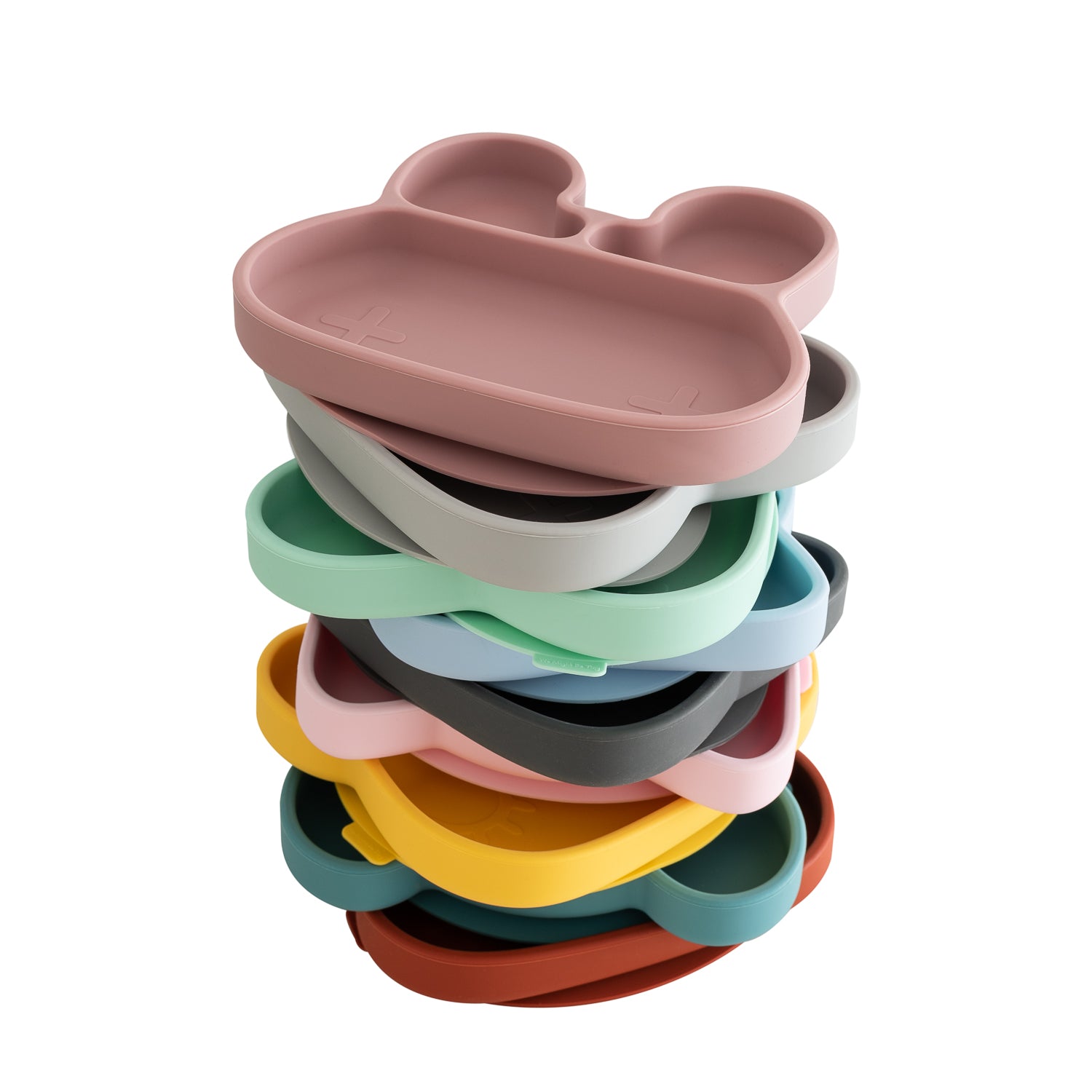 Stack of suction plates by We Might Be Tiny