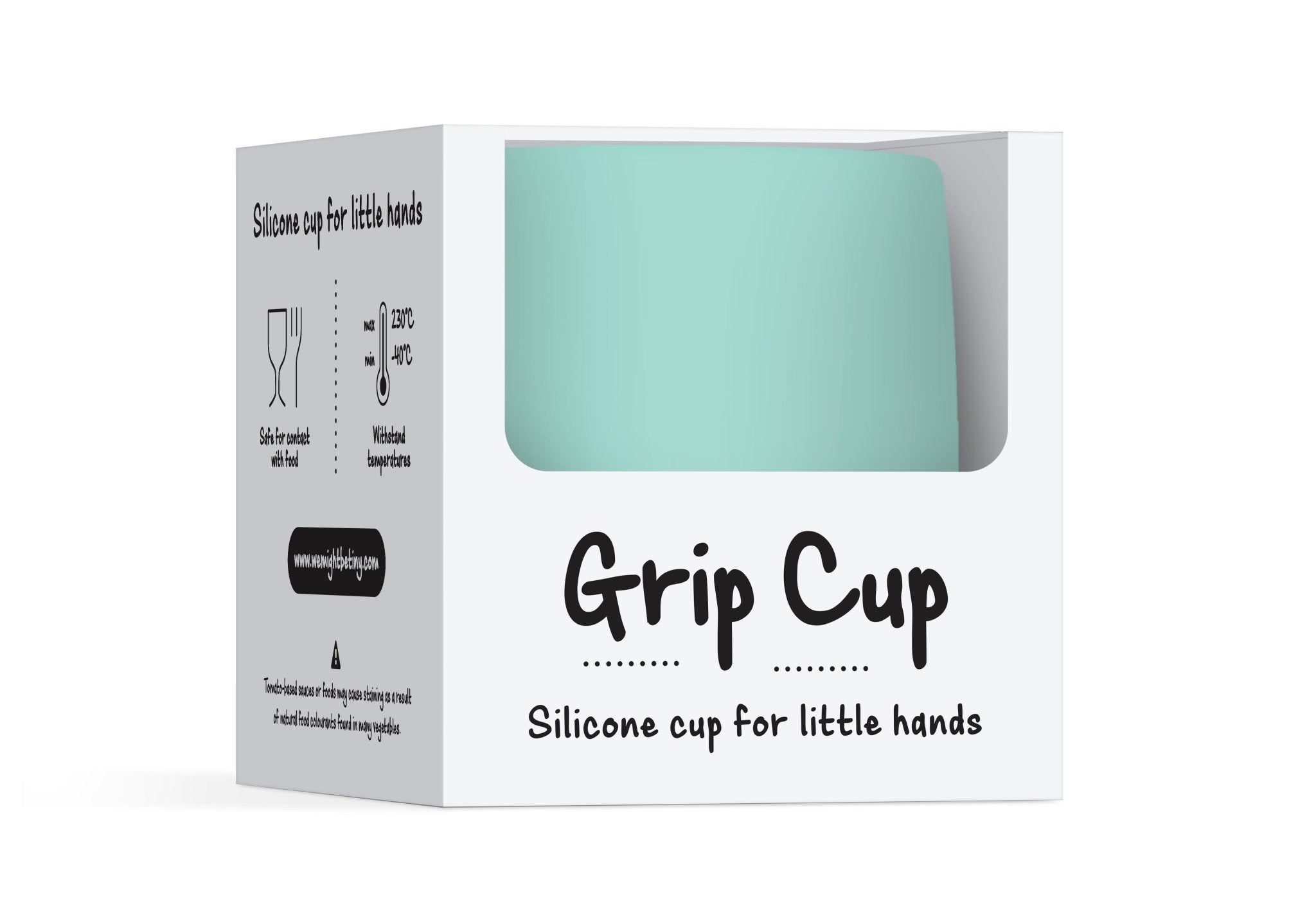 Silicone cup in Mint Green