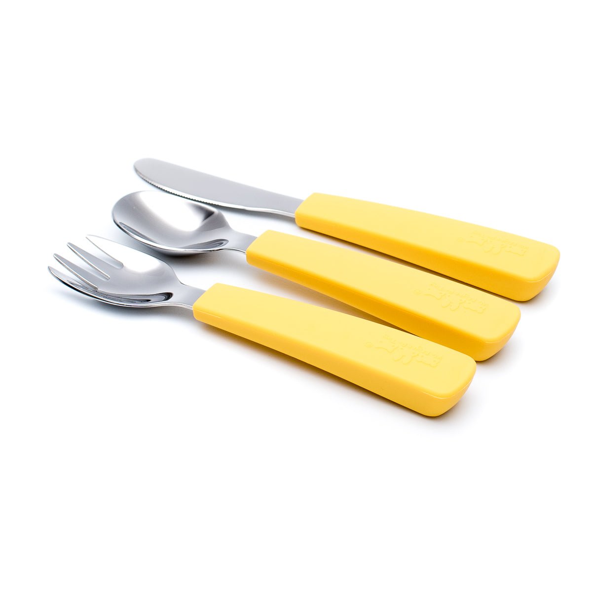 Toddler Cutlery Set in Yellow