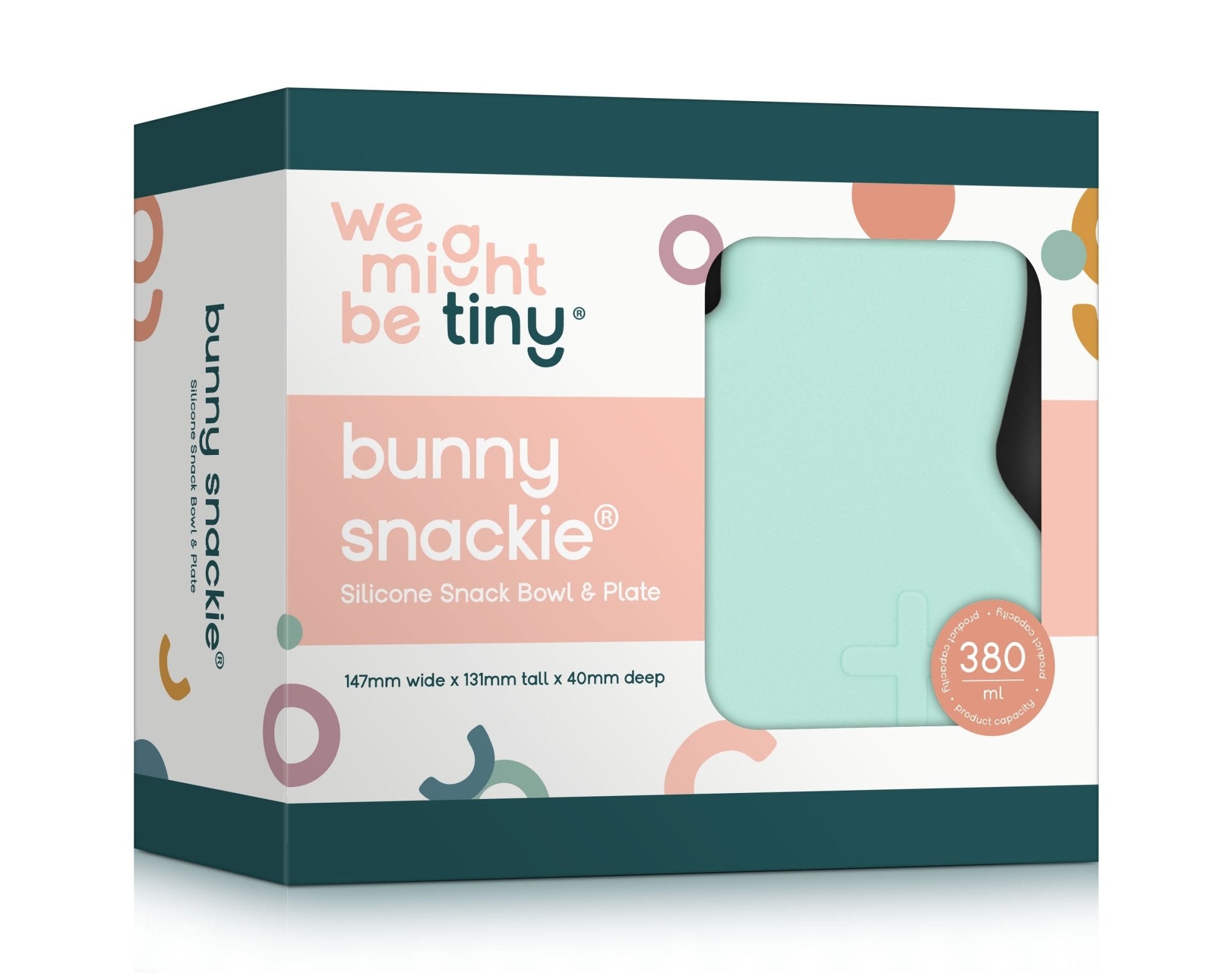 Bunny snackie® - Minty green