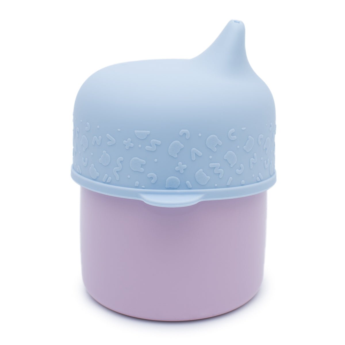The Sippie Lid - The No-Spill Sippy Cup Lid with Straw in Powder Blue