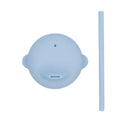 The Sippie Lid - The No-Spill Sippy Cup Lid with Straw in Powder Blue