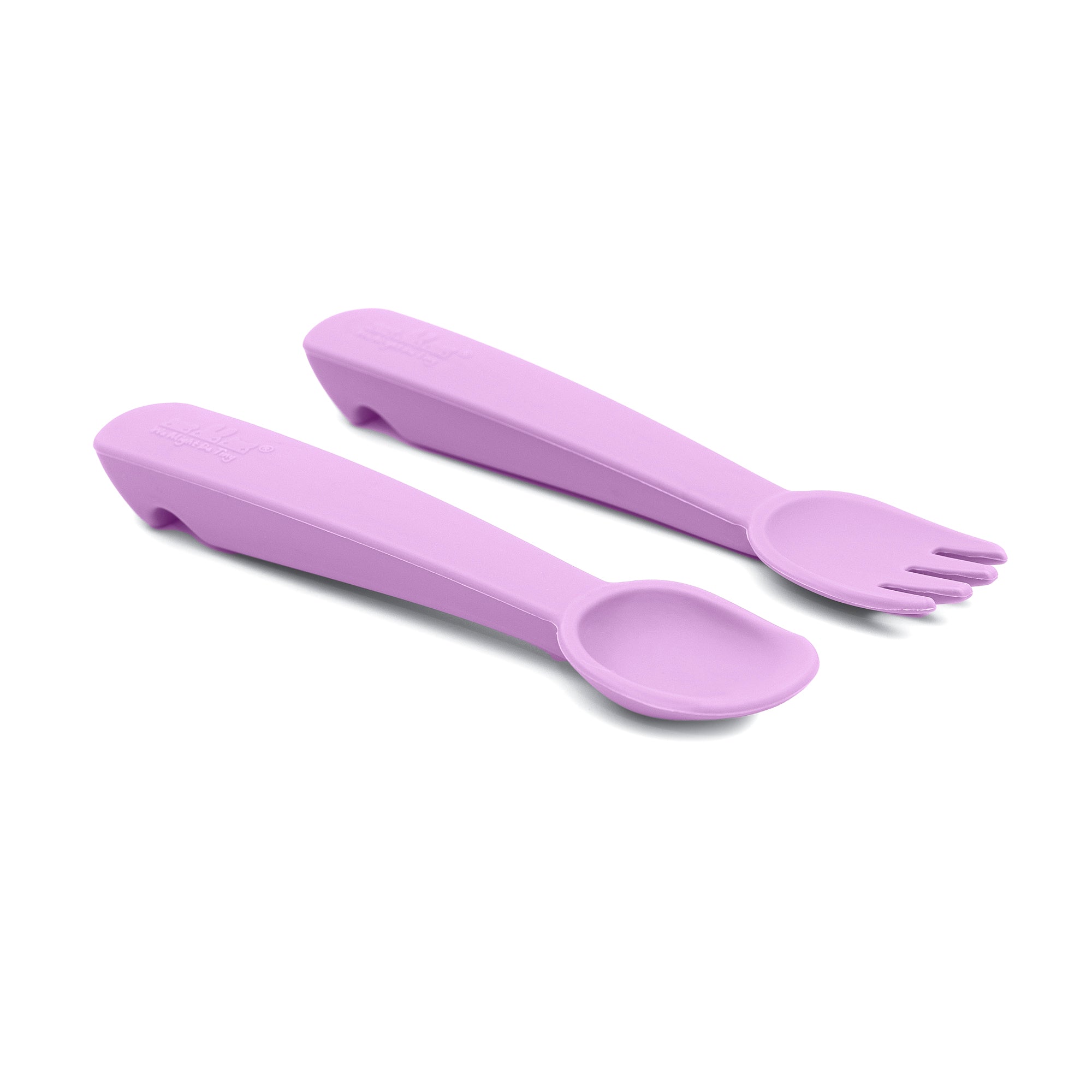 Feedie® Fork & Spoon Set - Lilac