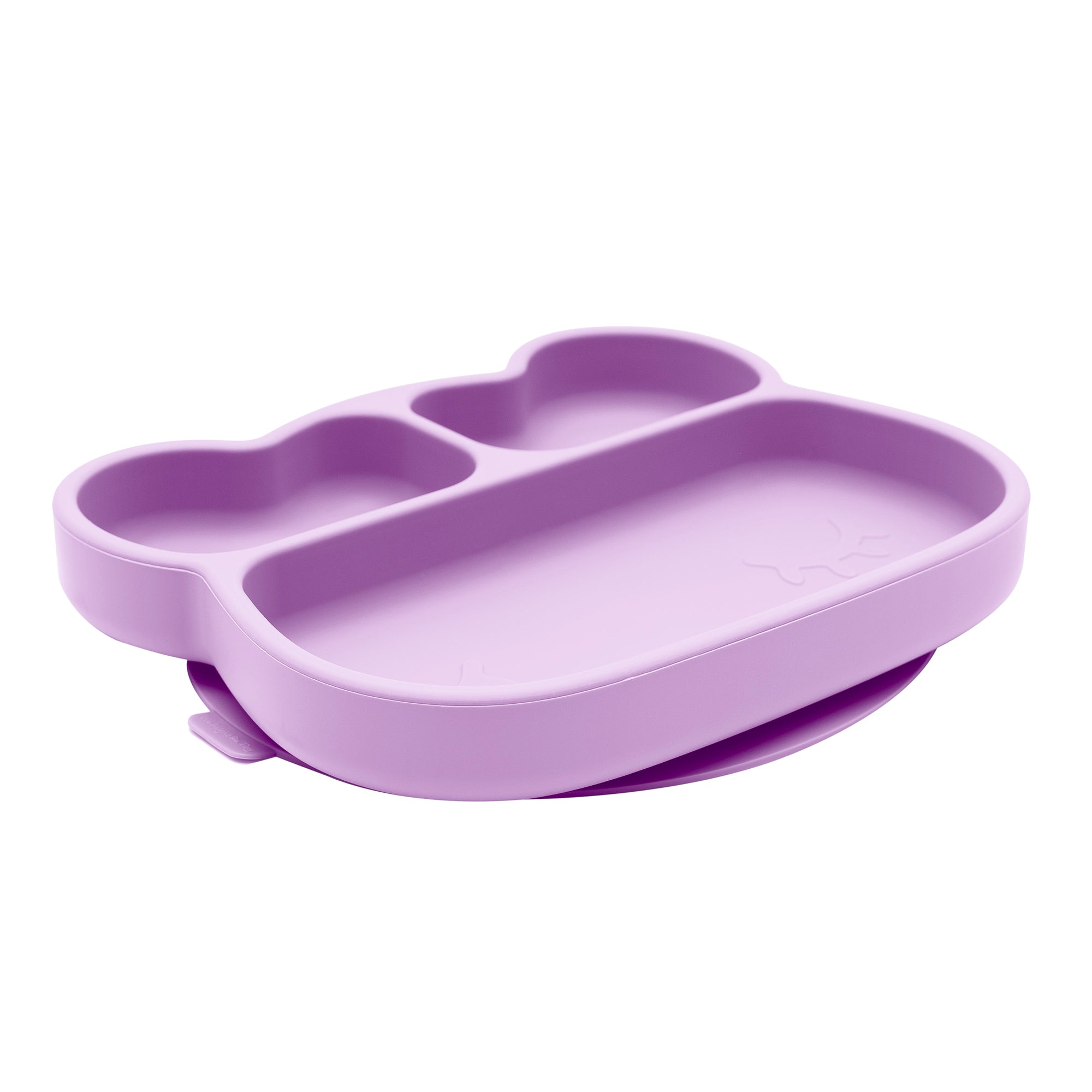 Bear Stickie® Plate - Lilac
