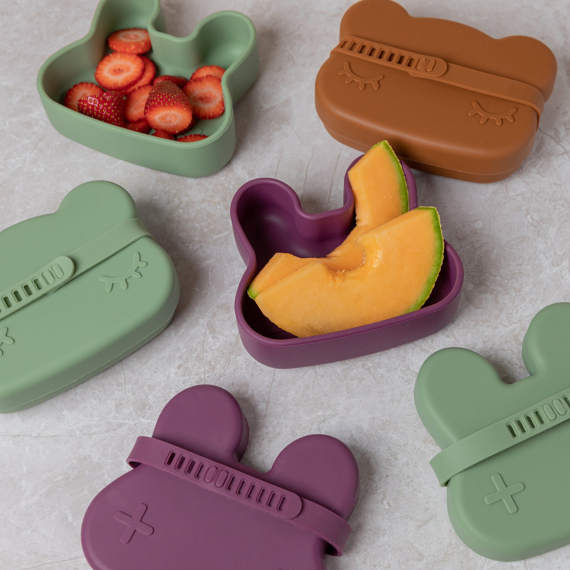 Bear Snackie in Sage