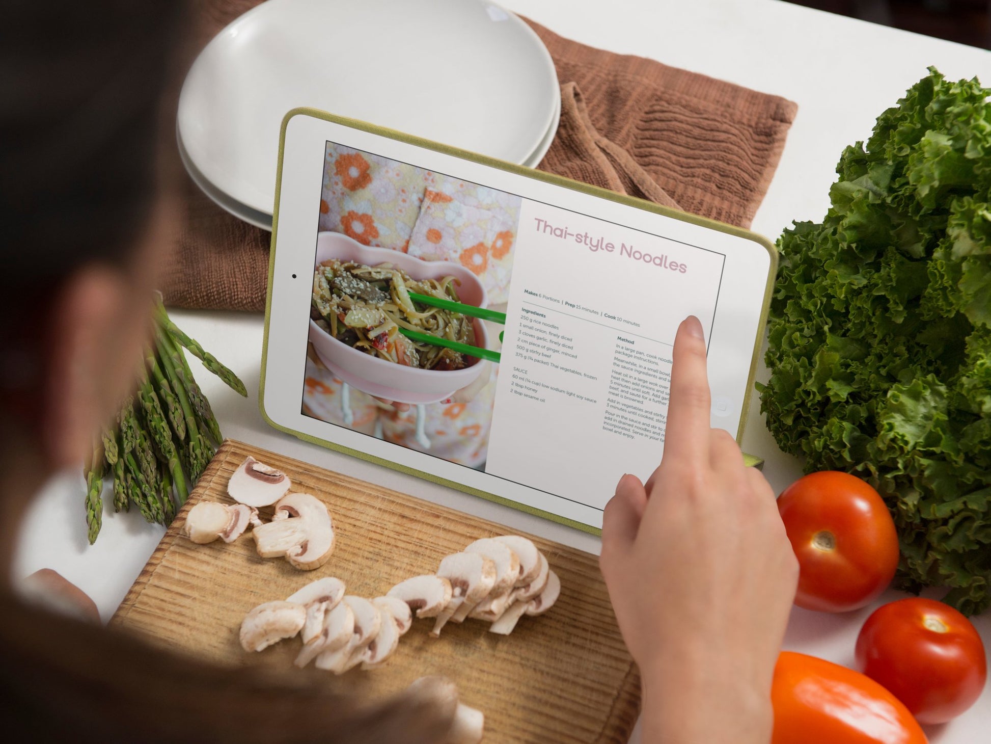 fun fakeaway meals booklet ipad