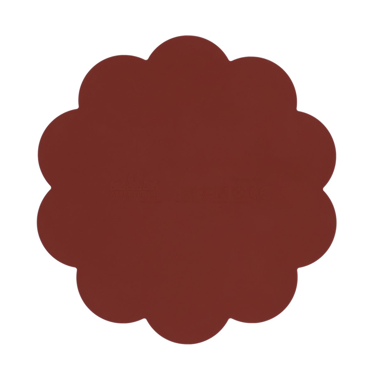 The Jelly Placie - A Silicone Placemat For Round Tables in Rust