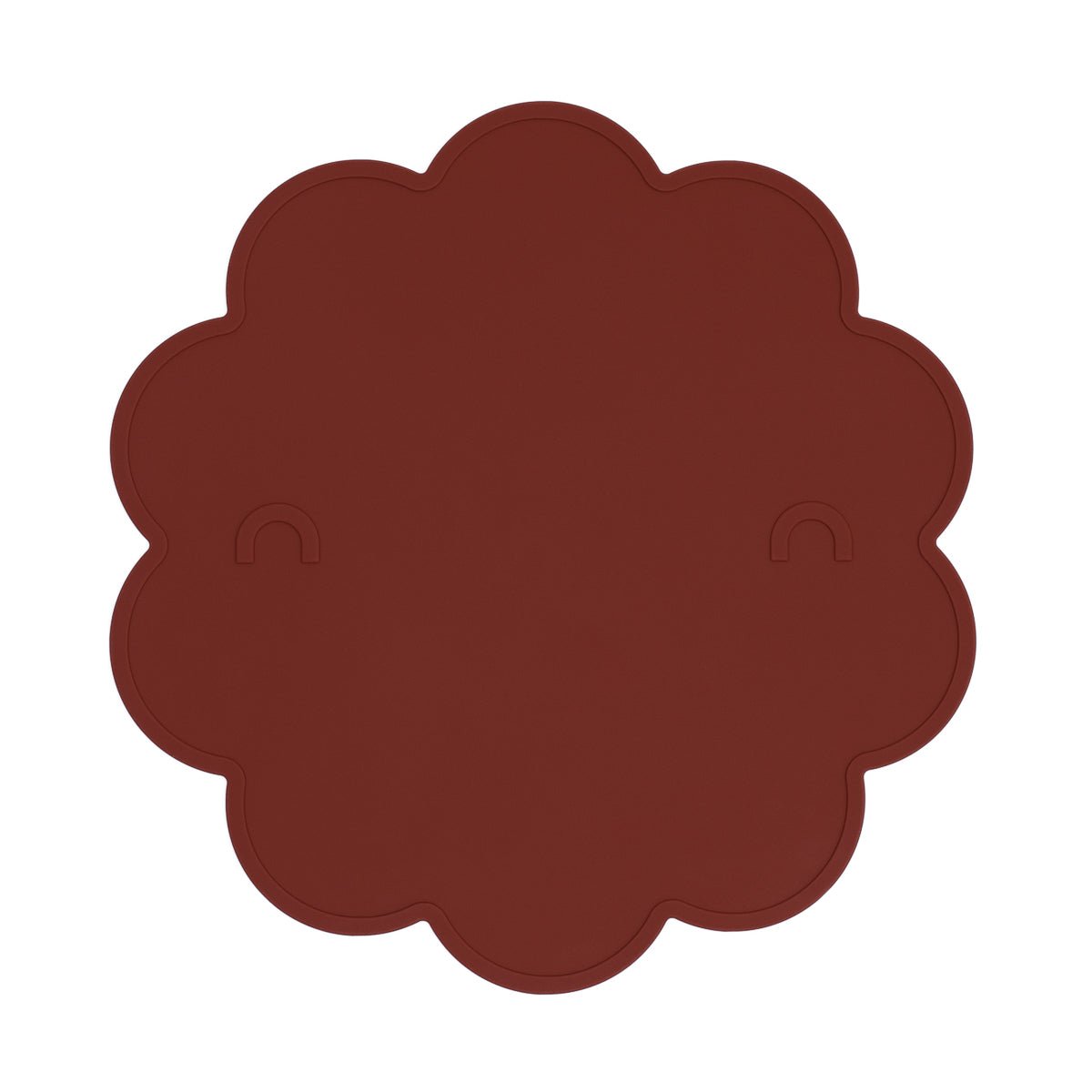The Jelly Placie - A Silicone Placemat For Round Tables in Rust