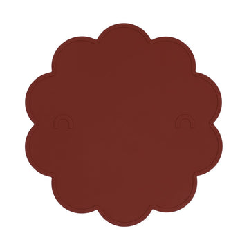 The Jelly Placie - A Silicone Placemat For Round Tables in Rust